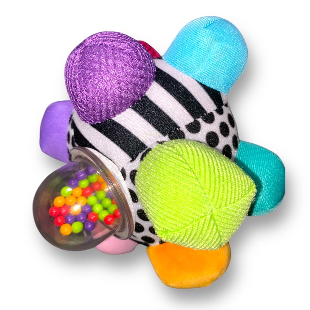 Sassy Toys Plush Sensory Bumpy Ball
